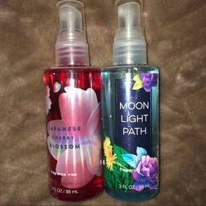 NEW. Two Mini Bath & Body Works Body Mist Bundle